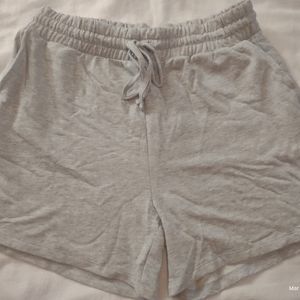 Drawstring Waist Paperbag Shorts